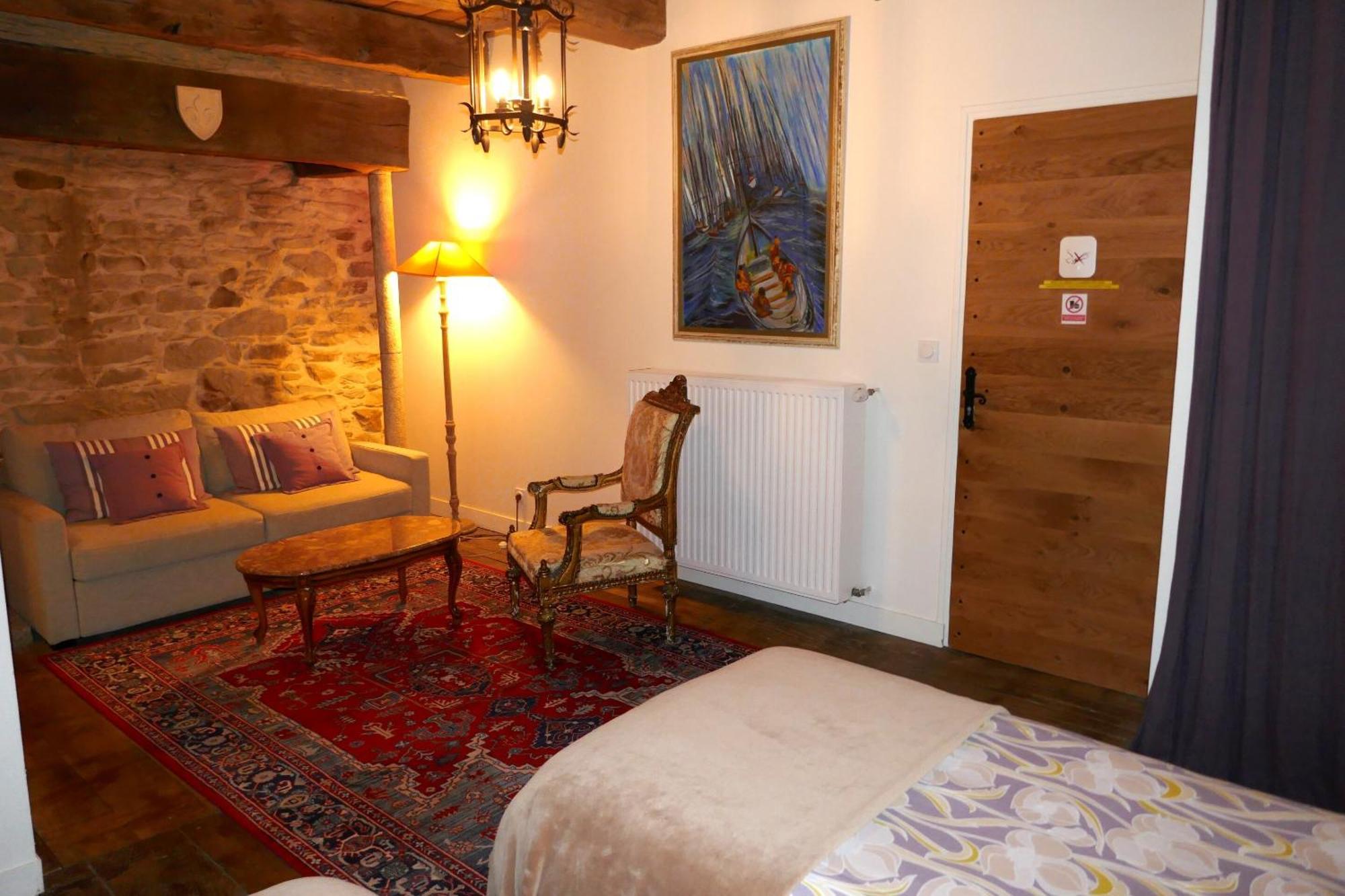 Hotel Manoir Desnachez Taupont Habitación foto